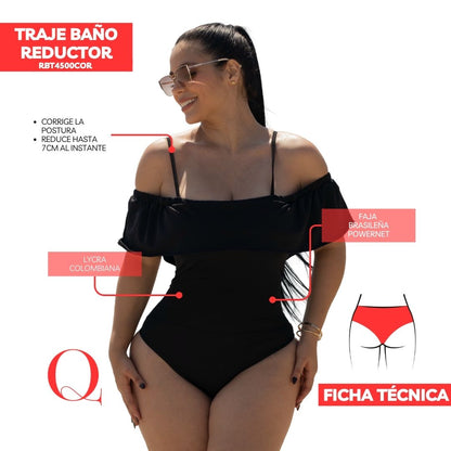 Traje de Baño con Faja Reductor RBT4500COR