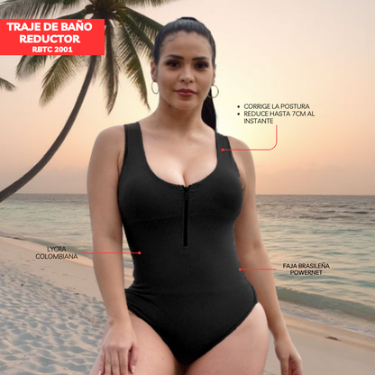 TRAJE DE BAÑO CON FAJA MODA RBTC2001