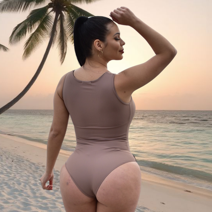 TRAJE DE BAÑO CON FAJA MODA RBTC2001