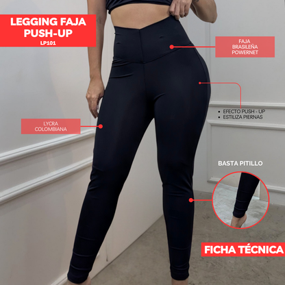 LEGGINS FAJA EFECTO LIPO LP101