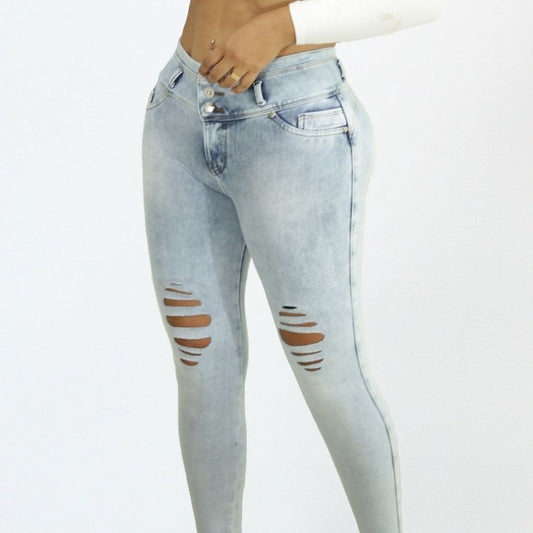 Jeans Faja Levanta Glúteos 320F
