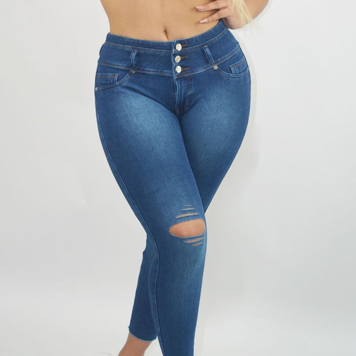 Jeans Faja Levanta Glúteos 320F