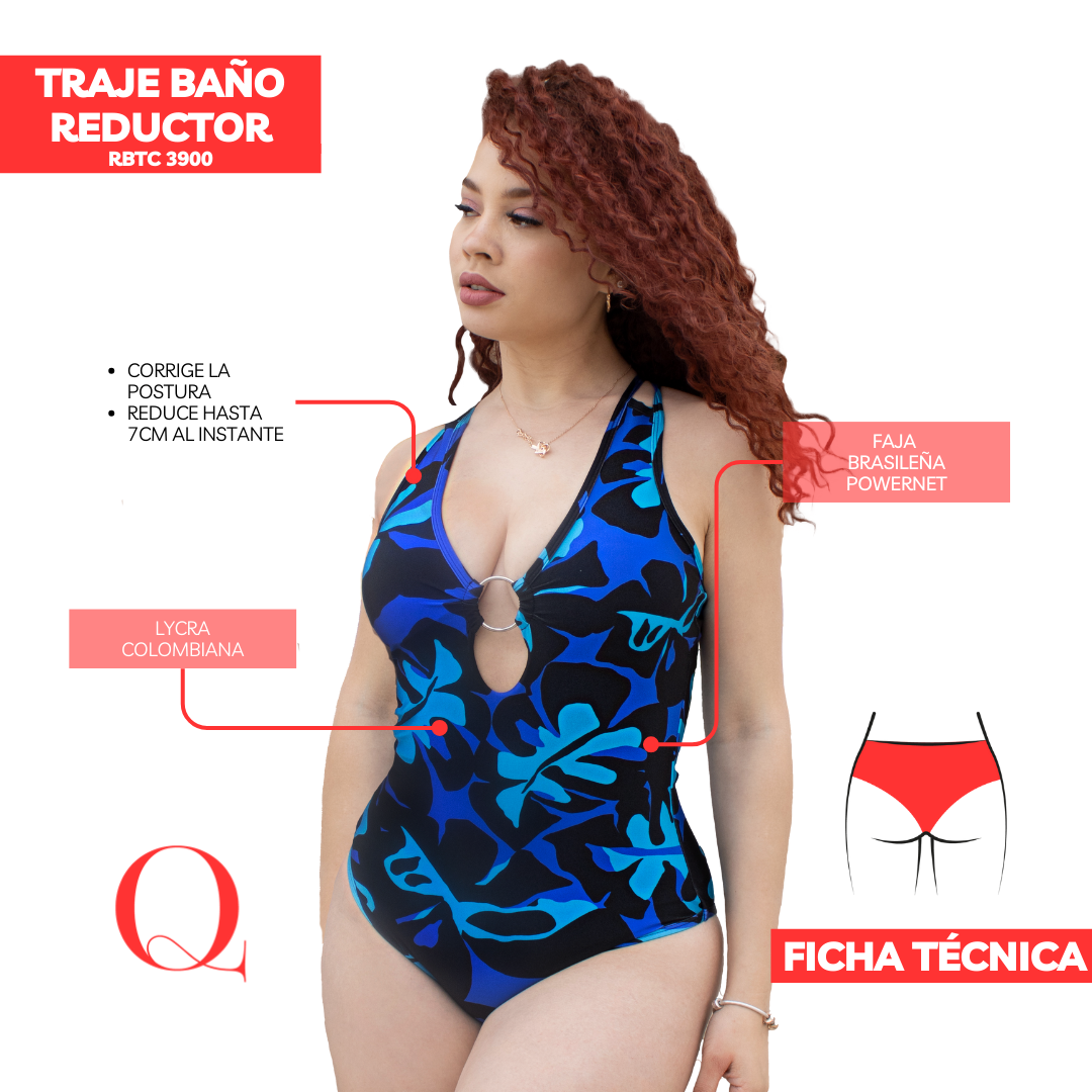 Traje de Baño con Faja Reductor RBTC3900