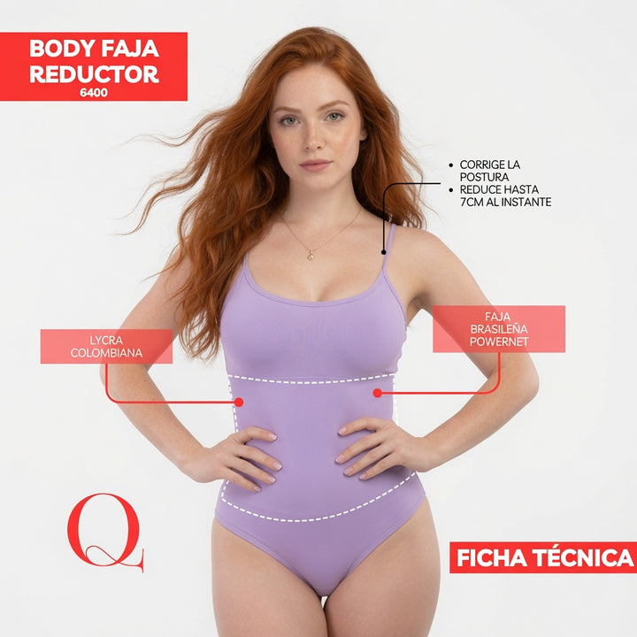 BODY FAJA REDUCTOR COLOMBIANO - TACTO ALGODÓN 6400