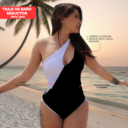 TRAJE DE BAÑO CON FAJA MODA RBTC2004