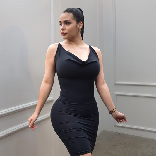 VESTIDO FAJA REDUCTOR COLOMBIANO - MODA V6450L