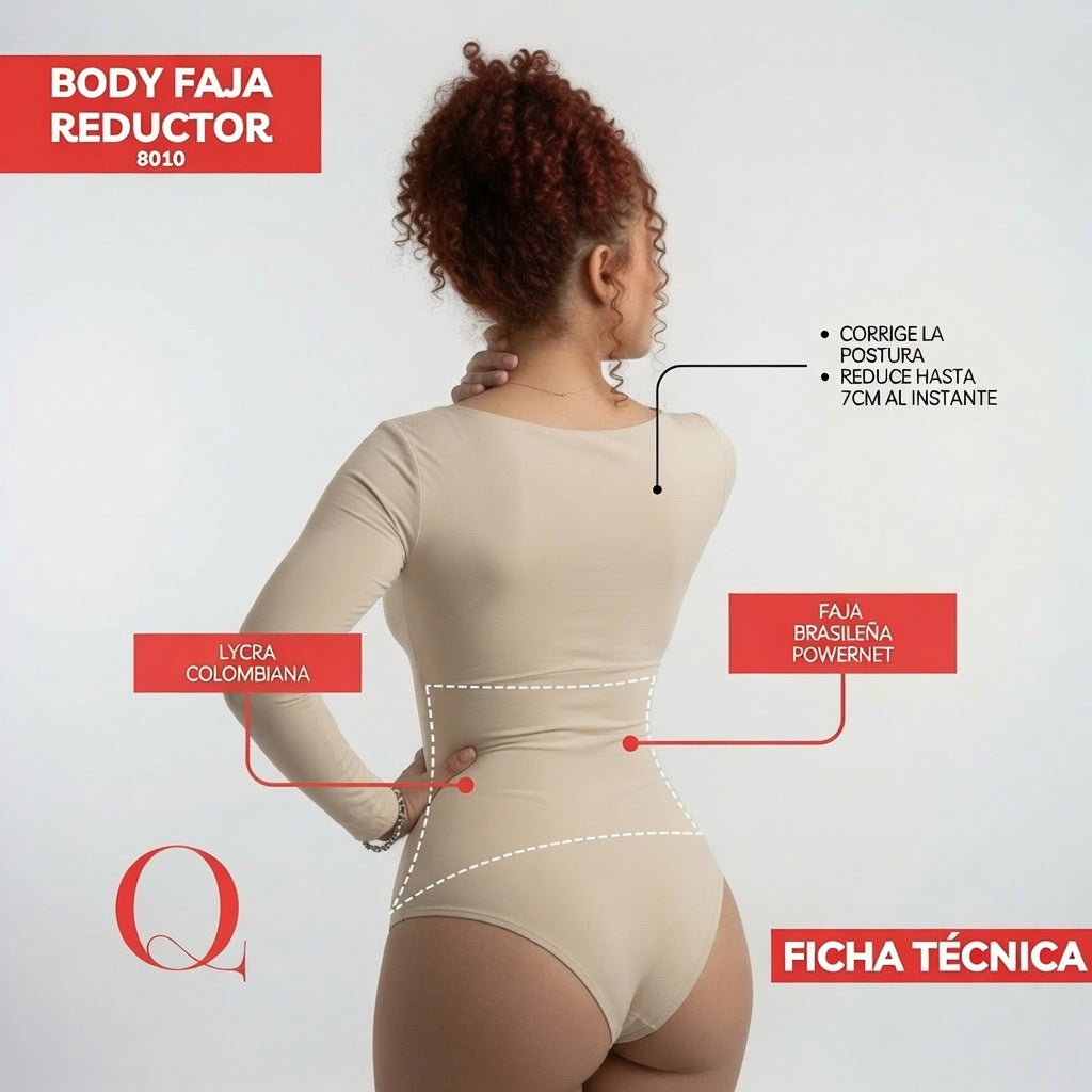 BODY FAJA REDUCTOR ALGODÓN 8010