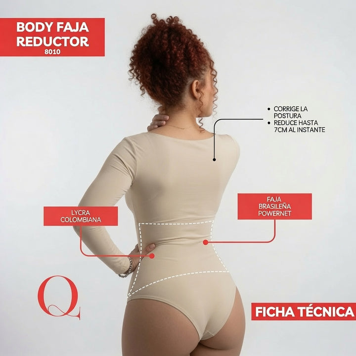 BODY FAJA REDUCTOR ALGODÓN 8010