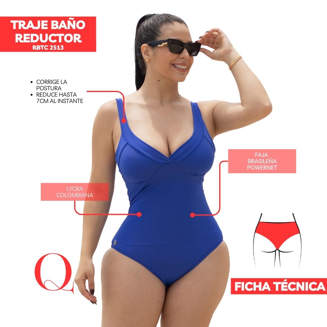 Traje de Baño con Faja Reductor RBTC2513