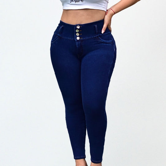 Jeans con Faja Levanta Glúteos 540F