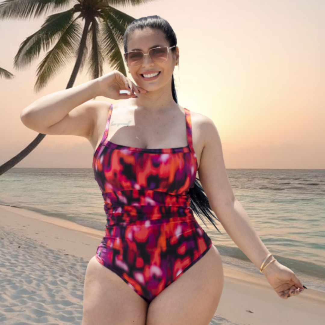 TRAJE DE BAÑO CON FAJA MODA RBTC3100