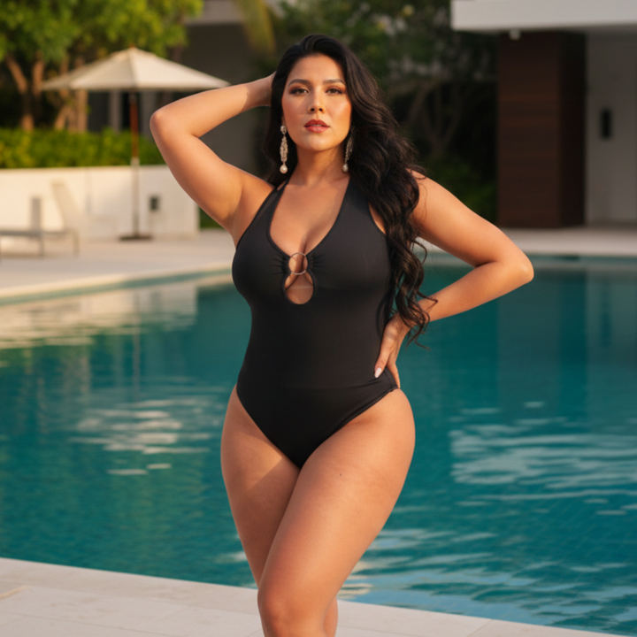 TRAJE DE BAÑO CON FAJA MODA RBTC3900