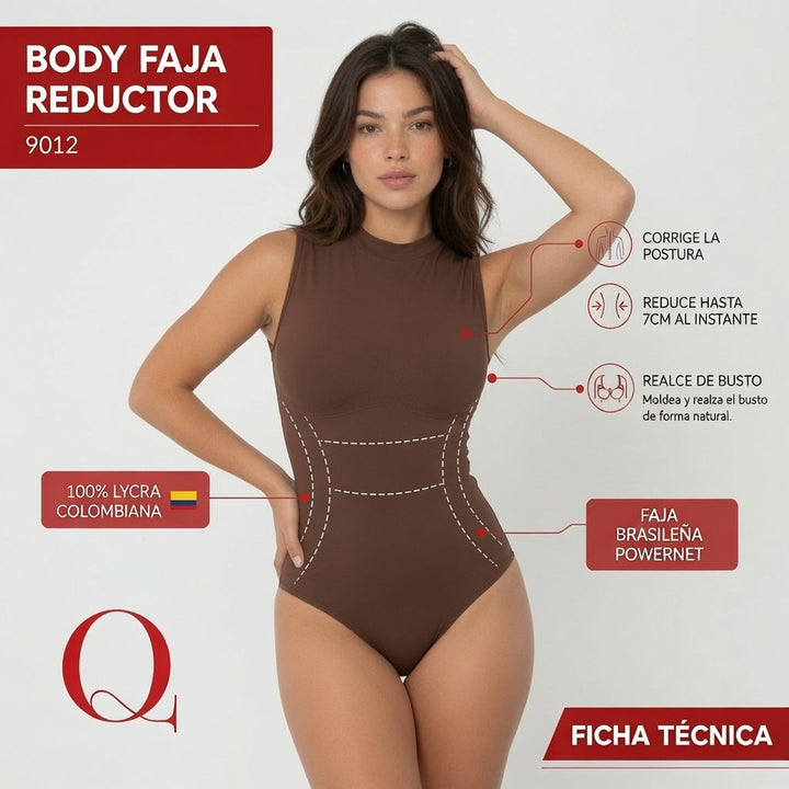 BODY FAJA REDUCTOR COLOMBIANO - TACTO ALGODÓN 9380