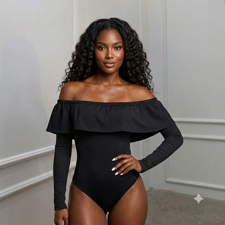 BODY FAJA COLOMBIANO - MANGA LARGA 4500B