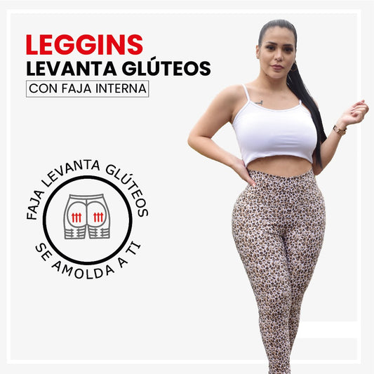 Leggins con Faja Levanta Glúteos