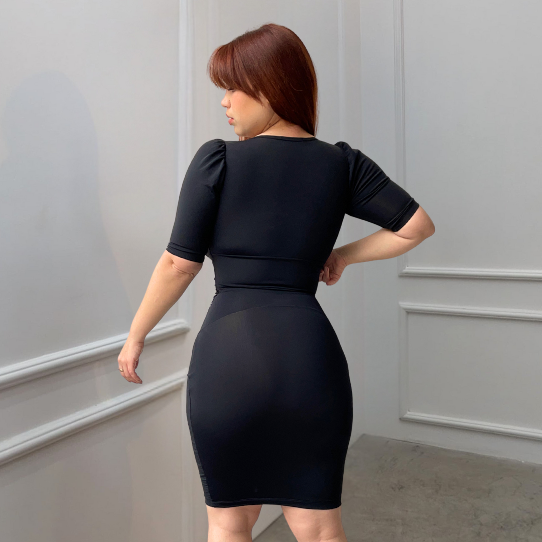 VESTIDO FAJA REDUCTOR COLOMBIANO - MODA V1010L