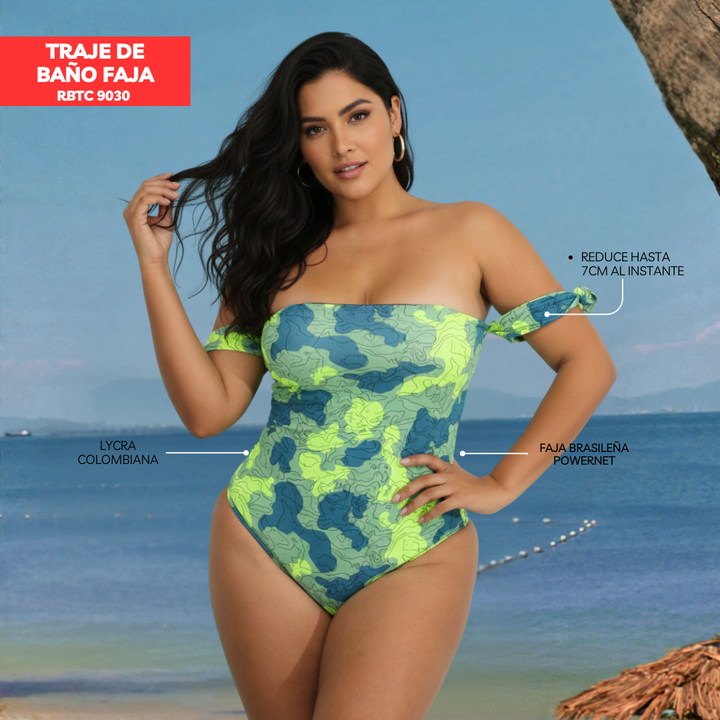 TRAJE DE BAÑO CON FAJA RBTC9030 SUMMER 2023 - 2024