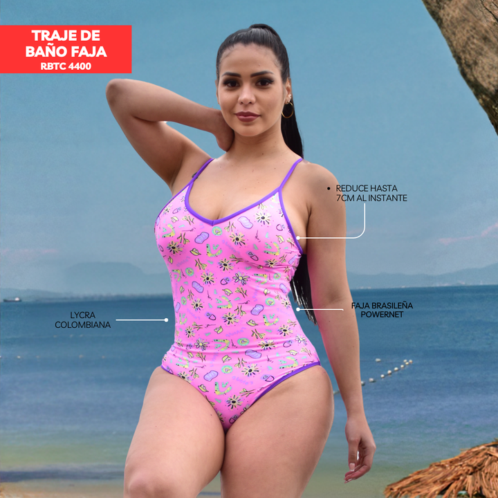 TRAJE DE BAÑO CON FAJA RBTC4400 SUMMER 2023 - 2024