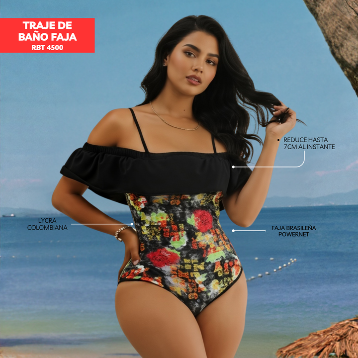 TRAJE DE BAÑO CON FAJA RBT4500 SUMMER 2023 - 2024