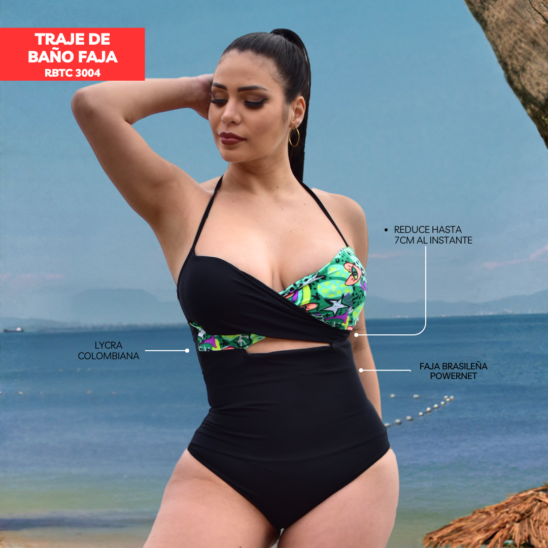 TRAJE DE BAÑO CON FAJA RBTC3004 SUMMER 2023 - 2024