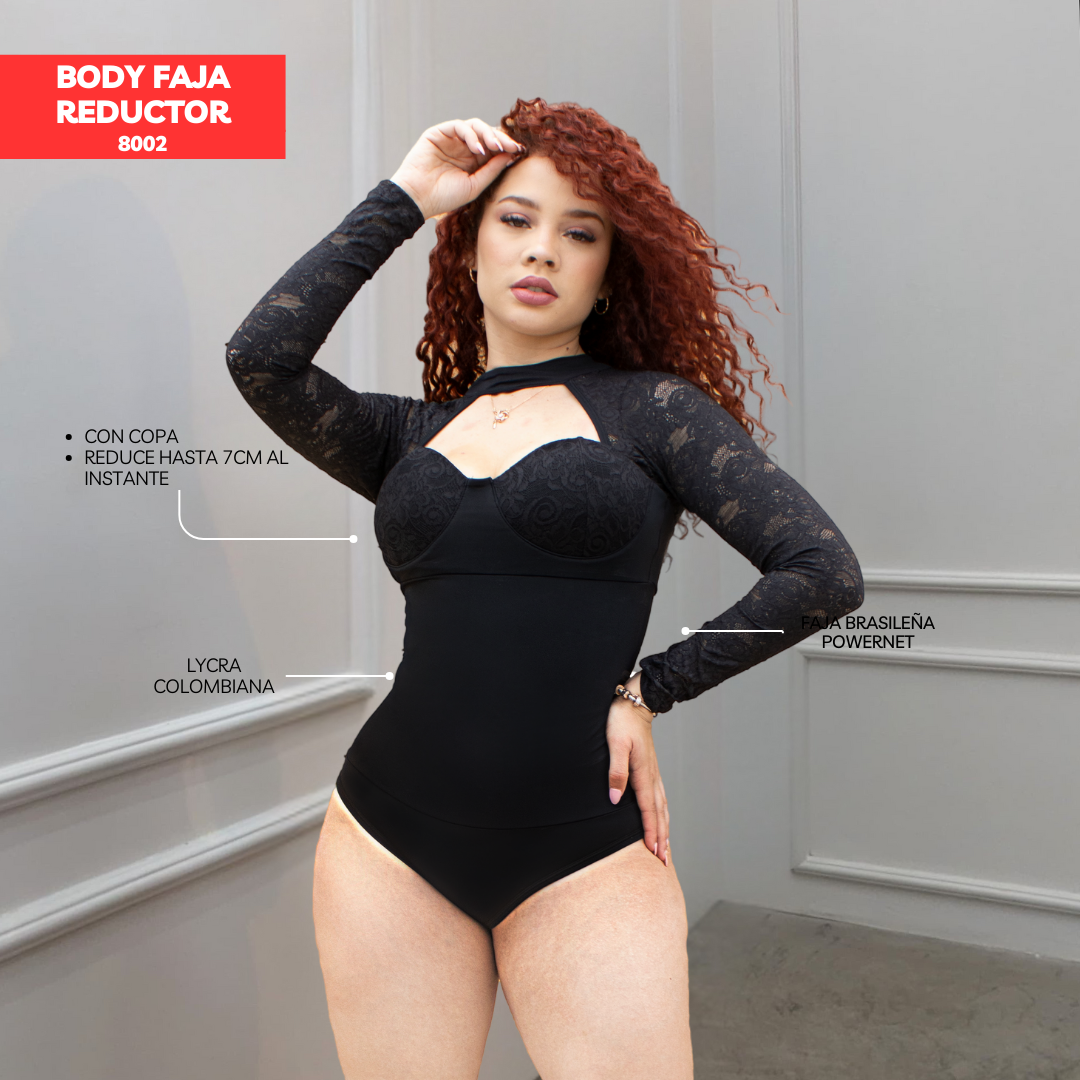 BODY FAJA REDUCTOR COLOMBIANO - MODA COPA 8002