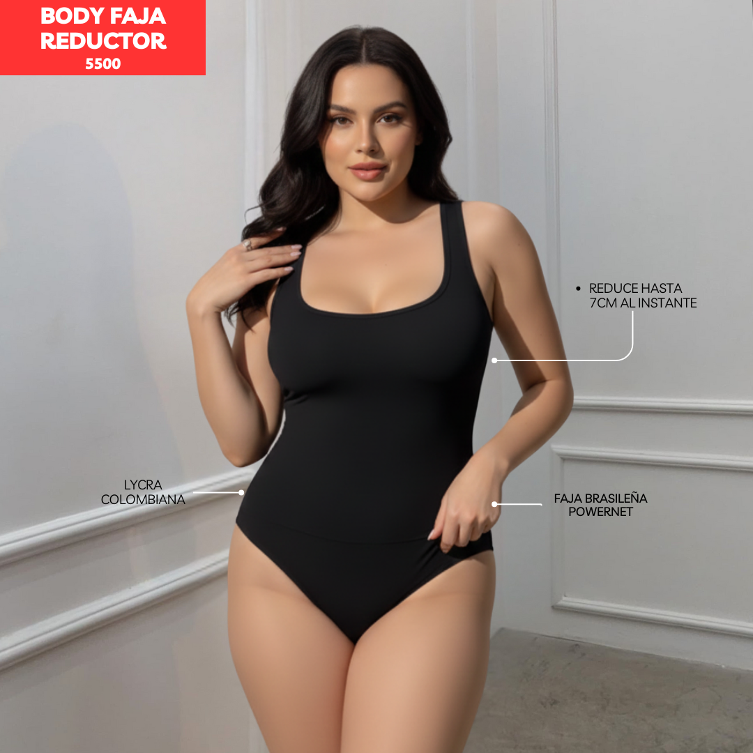 BODY FAJA REDUCTOR MANGA CERO BASIC 5500