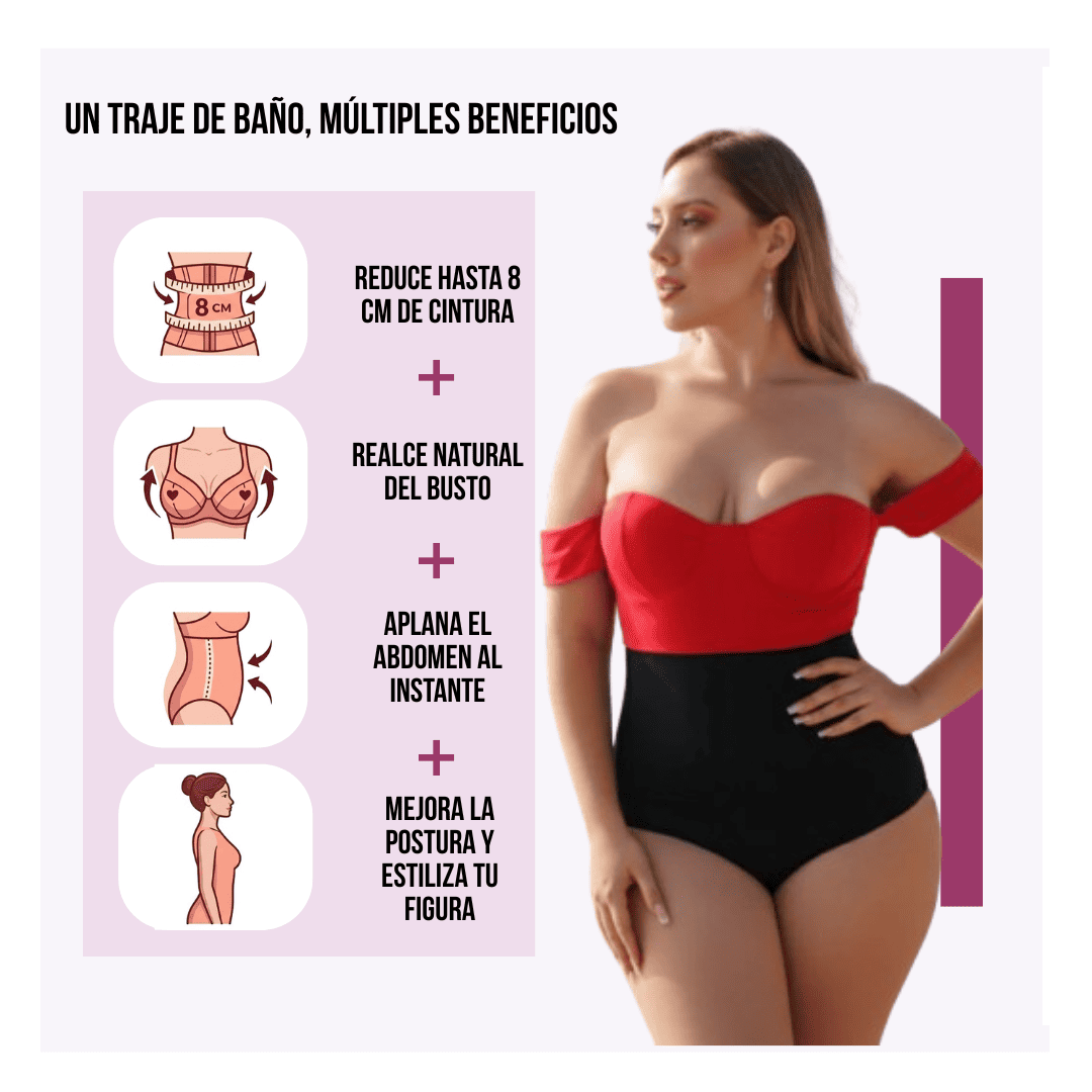 TRAJE DE BAÑO CON FAJA EXCLUSIVE RBTC2013