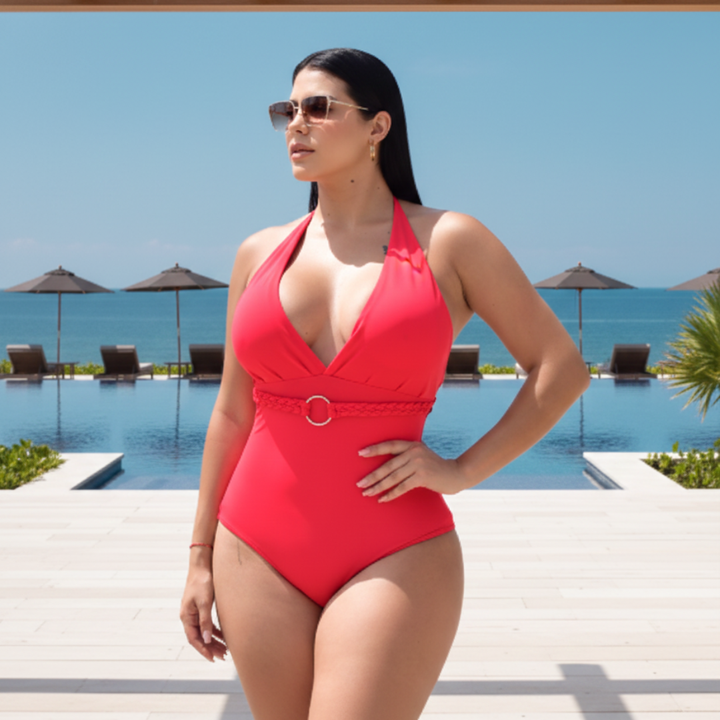 TRAJE DE BAÑO CON FAJA MODA RBTC3003