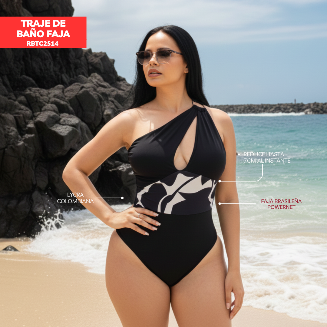 TRAJE DE BAÑO CON FAJA EXCLUSIVE RBTC2514