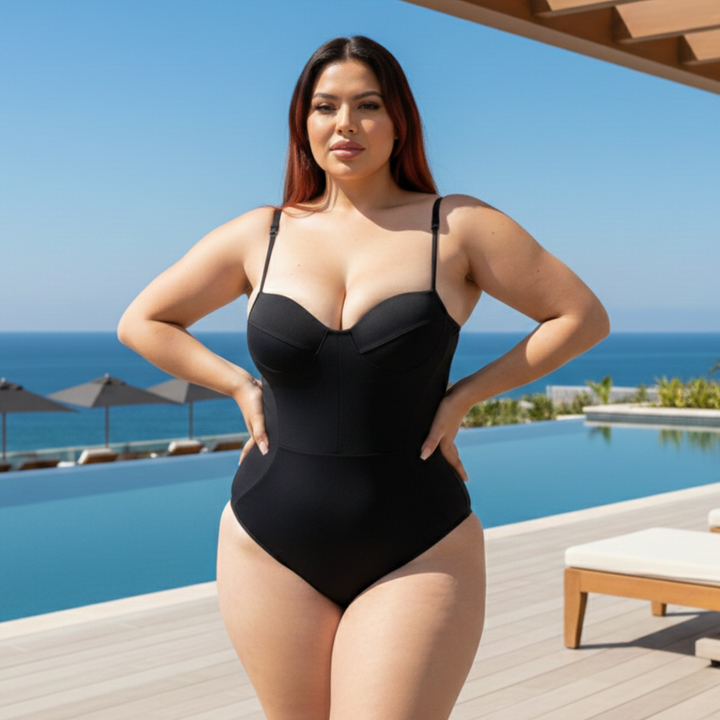 TRAJE DE BAÑO CON FAJA MODA RBTC2002