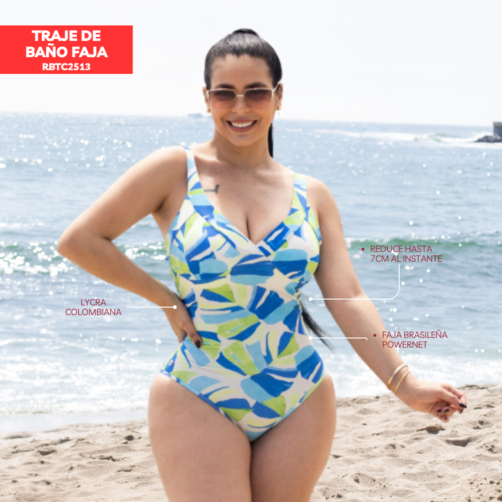 TRAJE DE BAÑO CON FAJA EXCLUSIVE RBTC2513