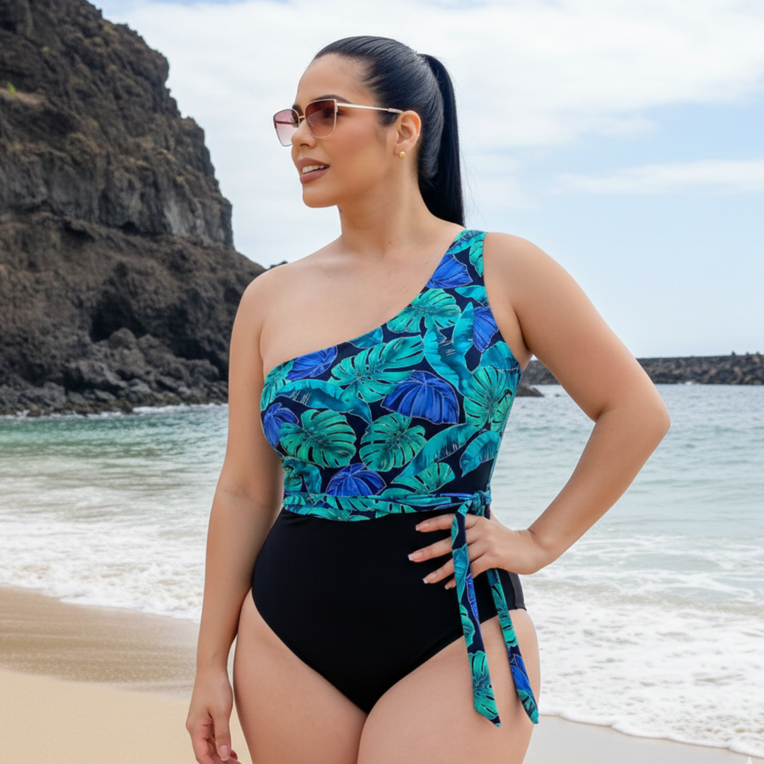 TRAJE DE BAÑO CON FAJA MODA RBTC9096