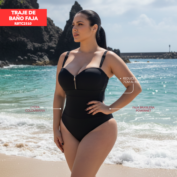 TRAJE DE BAÑO CON FAJA EXCLUSIVE RBTC2510