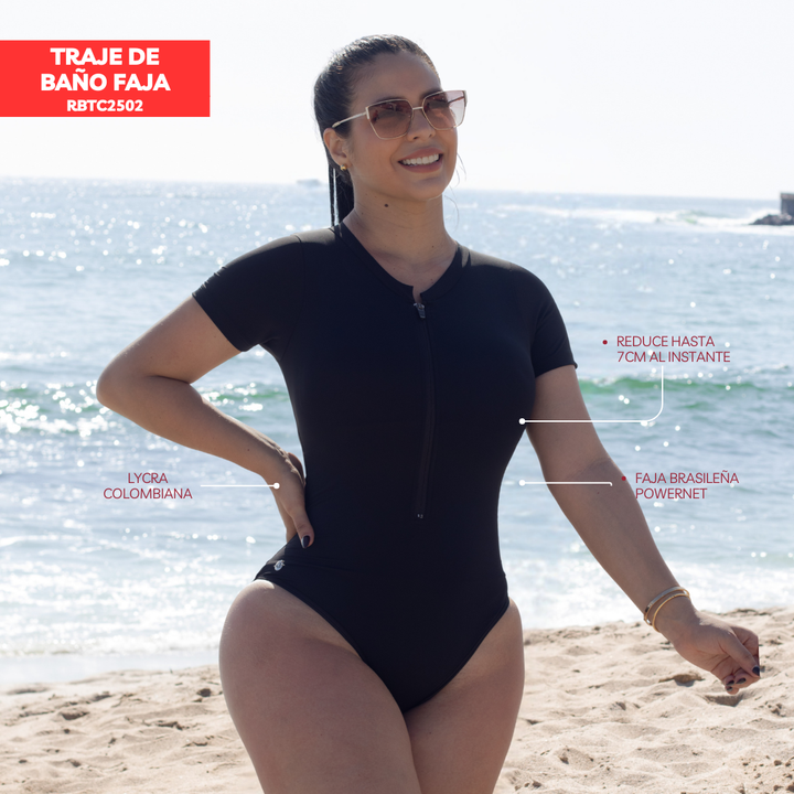 TRAJE DE BAÑO CON FAJA EXCLUSIVE RBTC2502