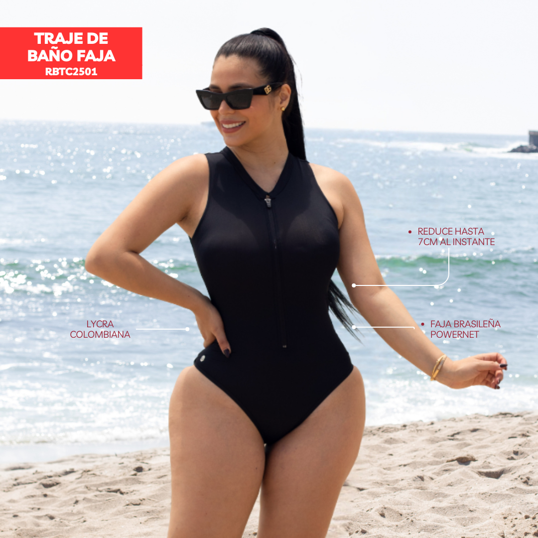 TRAJE DE BAÑO CON FAJA EXCLUSIVE RBTC2501