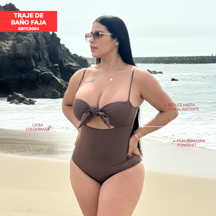 TRAJE DE BAÑO CON FAJA EXCLUSIVE RBTC9004