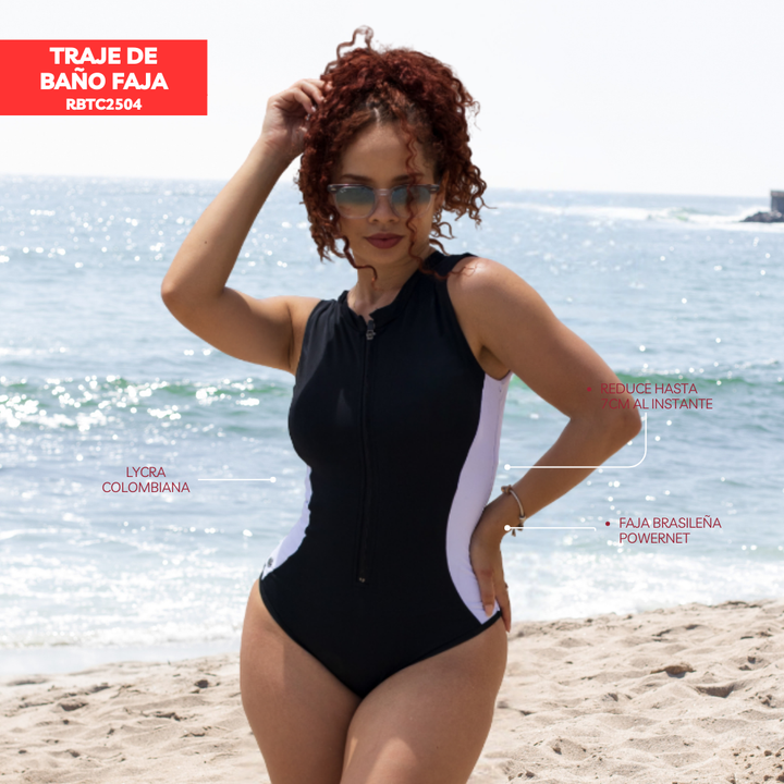 TRAJE DE BAÑO CON FAJA EXCLUSIVE RBTC2504