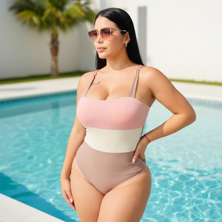 TRAJE DE BAÑO CON FAJA MODA RBTC9085