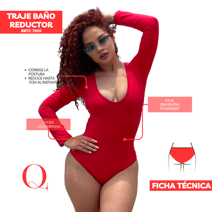 Traje de Baño con Faja Reductor RBTC7050