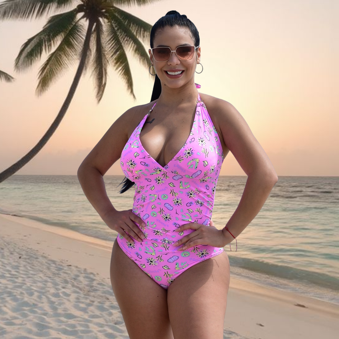 TRAJE DE BAÑO CON FAJA MODA RBTC9060