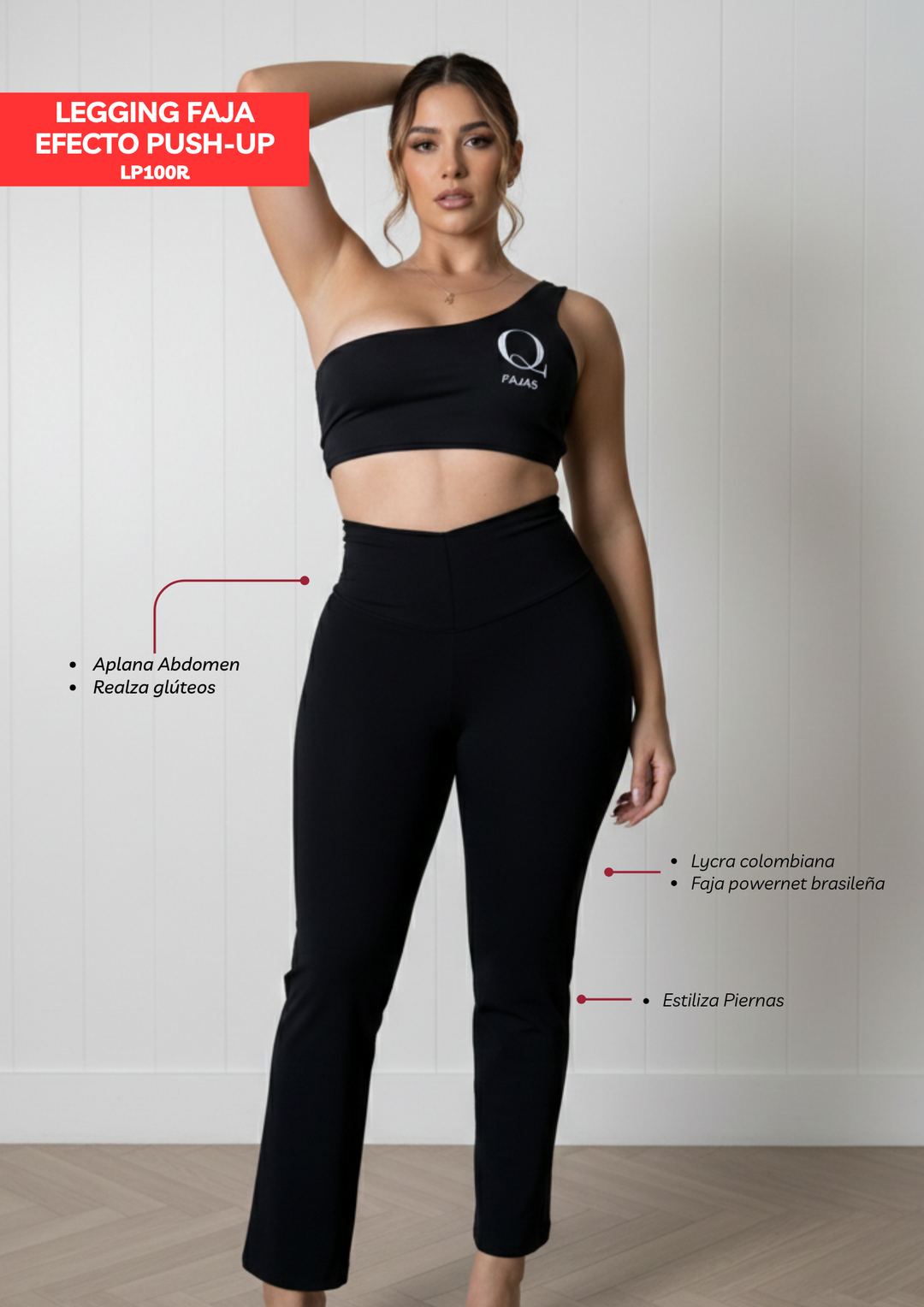 LEGGINS FAJA EFECTO LIPO LP100R