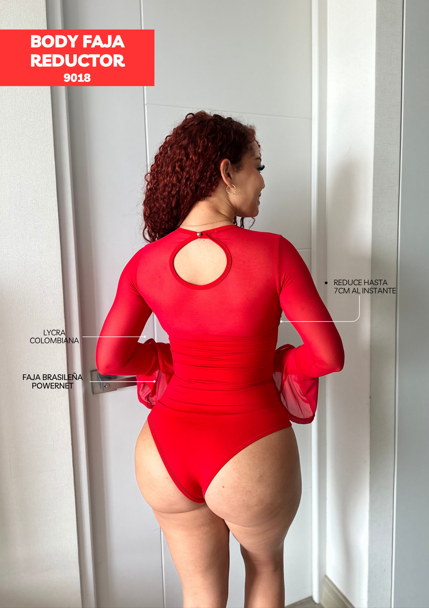 BODY FAJA REDUCTOR COLOMBIANO FRESH - 9018